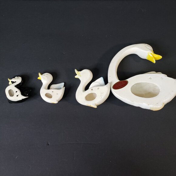 Vintage Kitschy Home Interiors Ugly Duckling Chalk Ware Wall Decor - Picture 6 of 9
